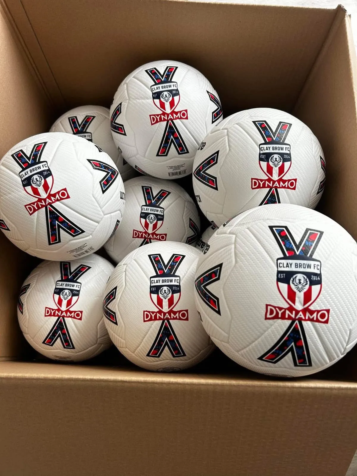 GNT custom-branded footballs